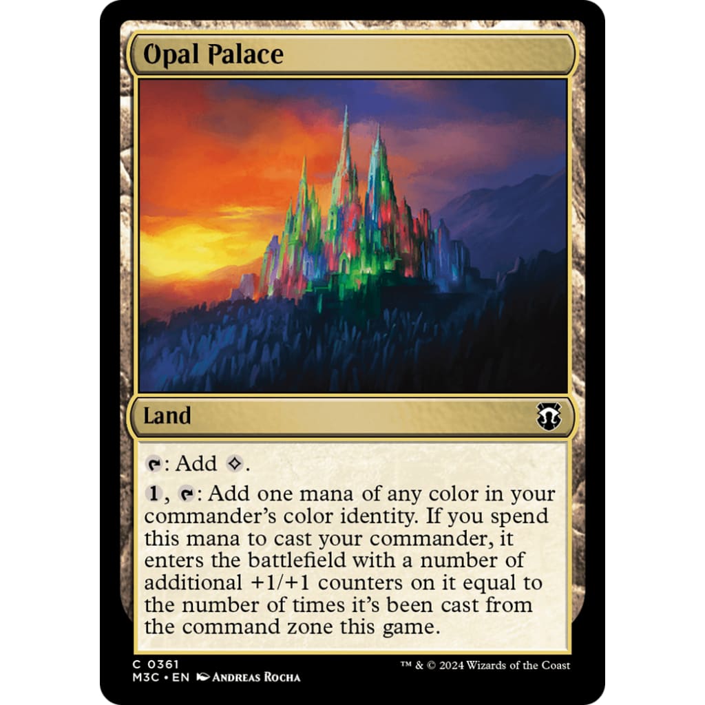 Opal Palace (M3C-361) - Single