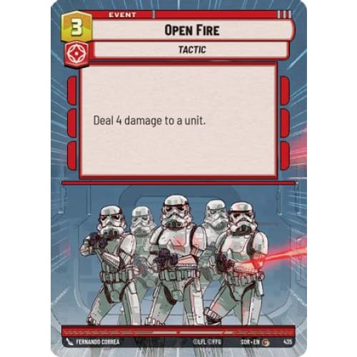 Open Fire (Hyperspace) (435) - Spark of Rebellion - Single