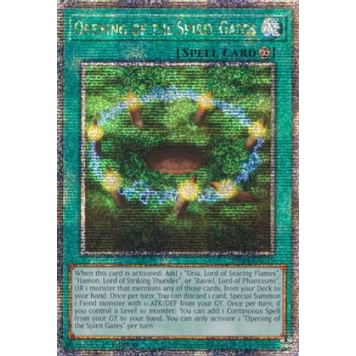 Opening of the Spirit Gates (Quarter Century Secret Rare)