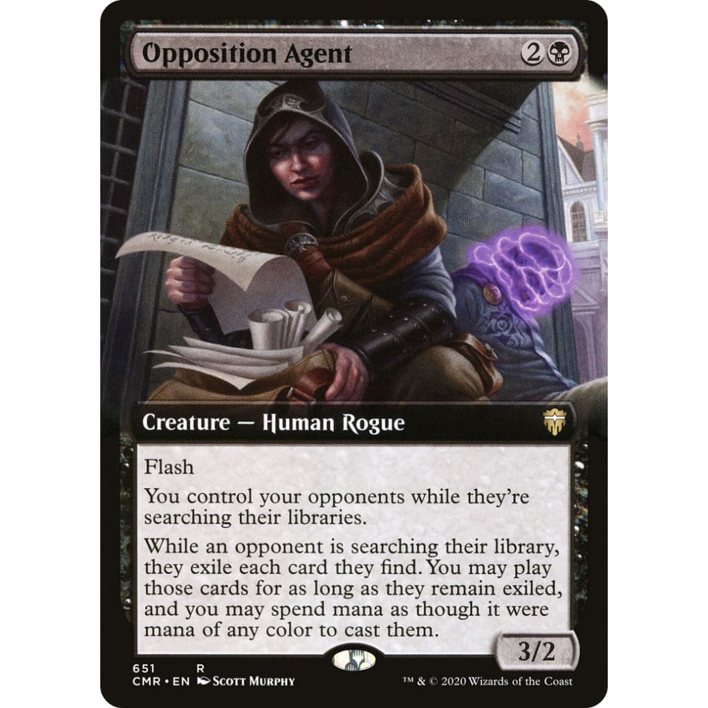 Opposition Agent (CMR-651): (Extended Art) Foil - Single