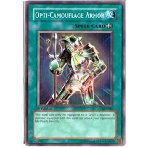 Opti-Camouflage Armor (AST-035) Common / Short Print