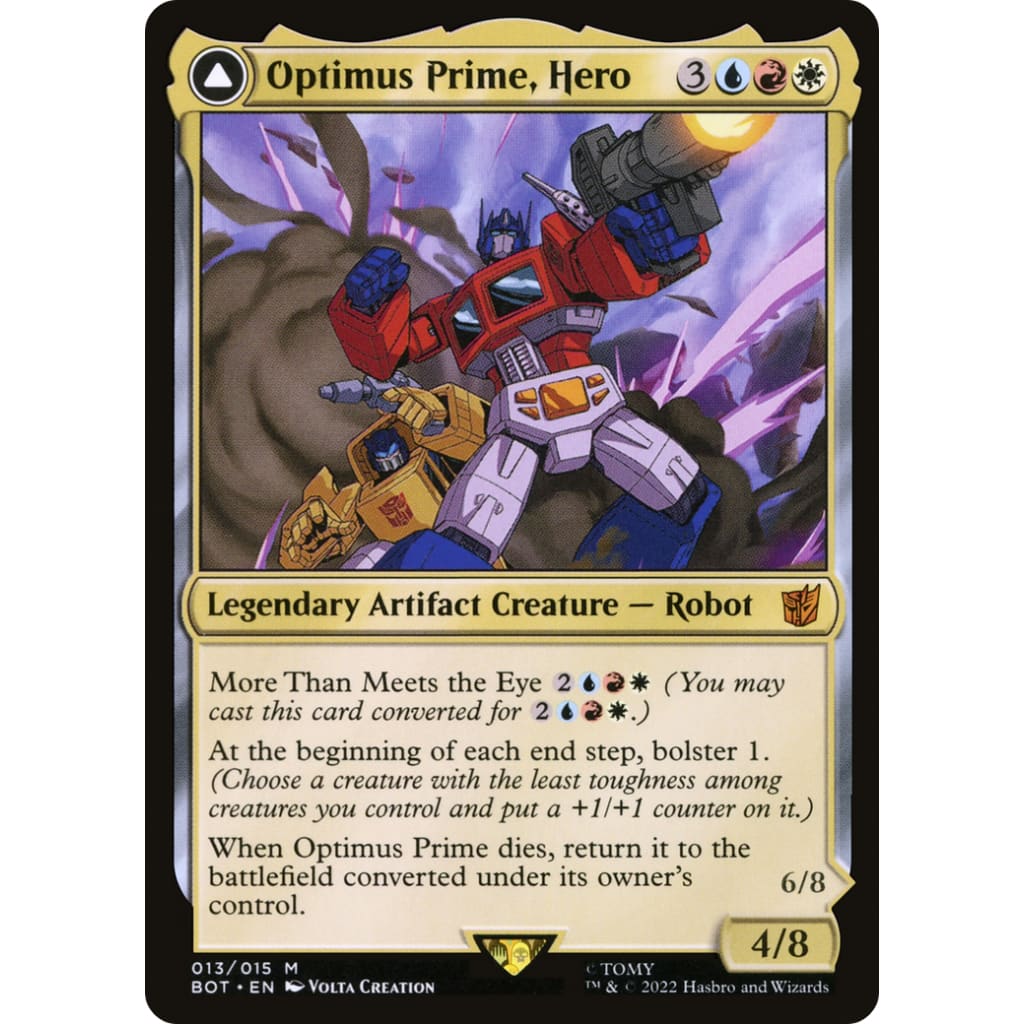 Optimus Prime Hero // Autobot Leader (BOT-013):