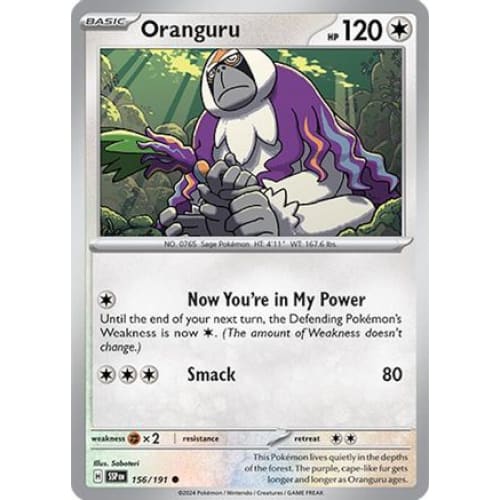 Oranguru (156) Common - Single