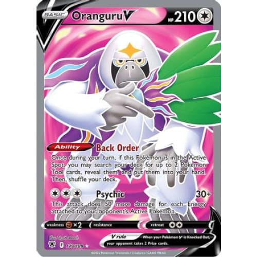 Oranguru V (179/189) Ultra Rare Holofoil - Single