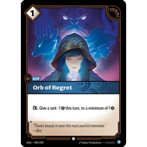 Orb of Regret (090/298) - Origins Foil - Single