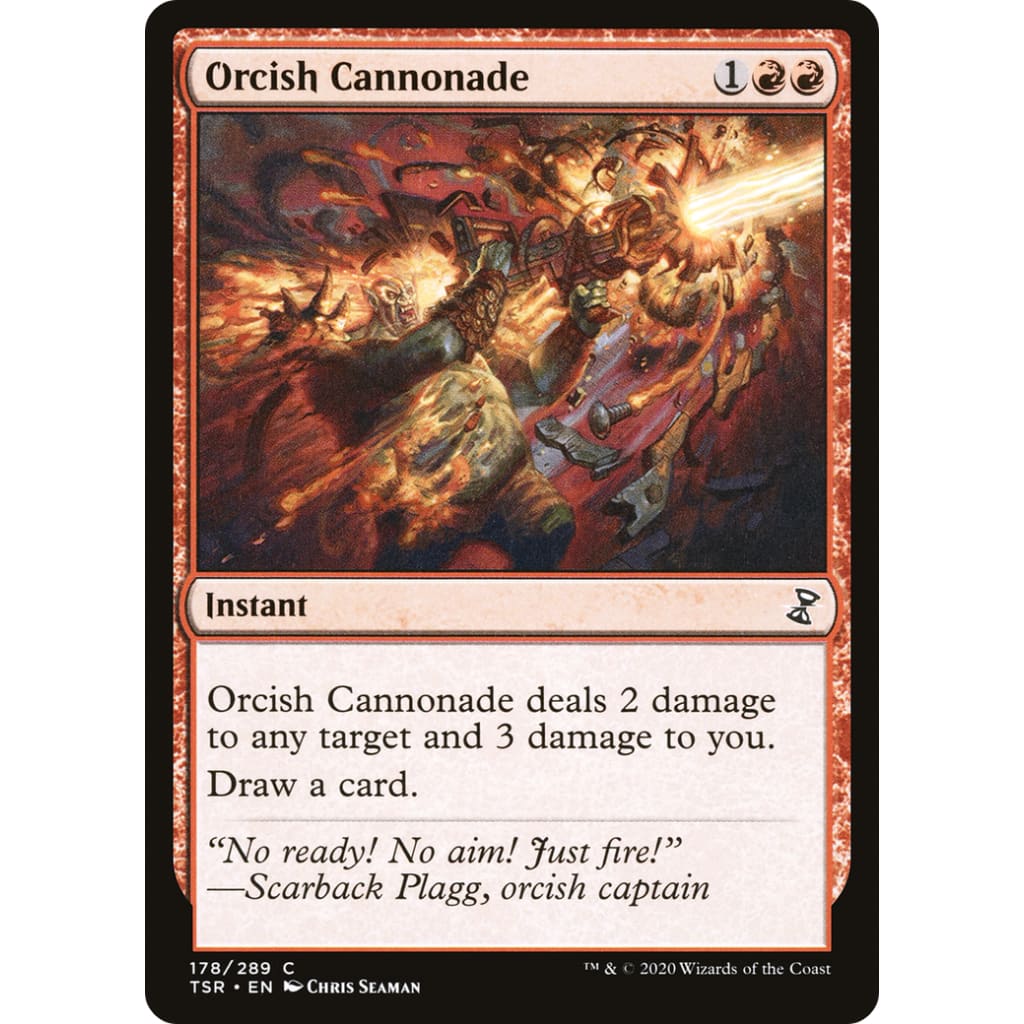 Orcish Cannonade (TSR-178) - Single
