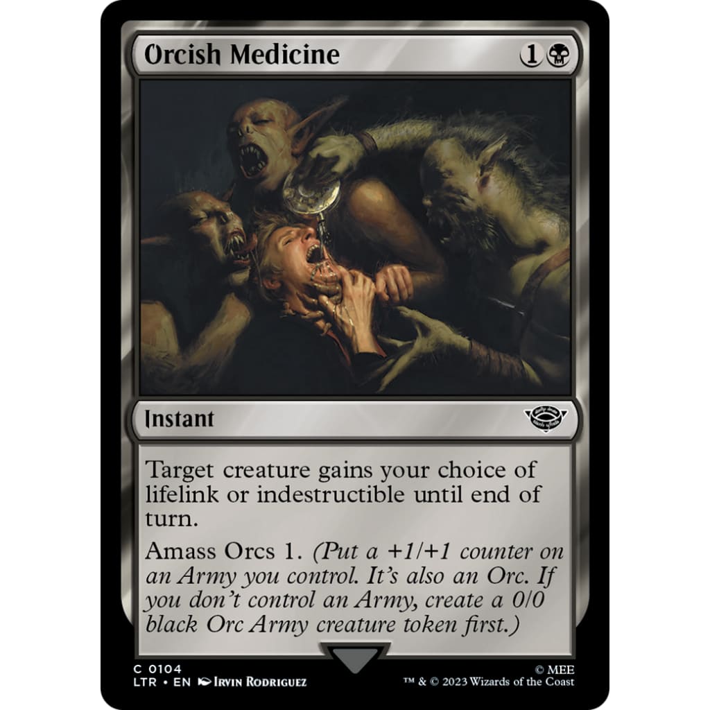 Orcish Medicine (LTR-104) Foil - Single