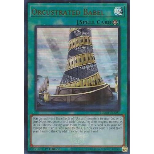 Orcustrated Babel - BLMM-EN097 Ultra Rare 1st Edition