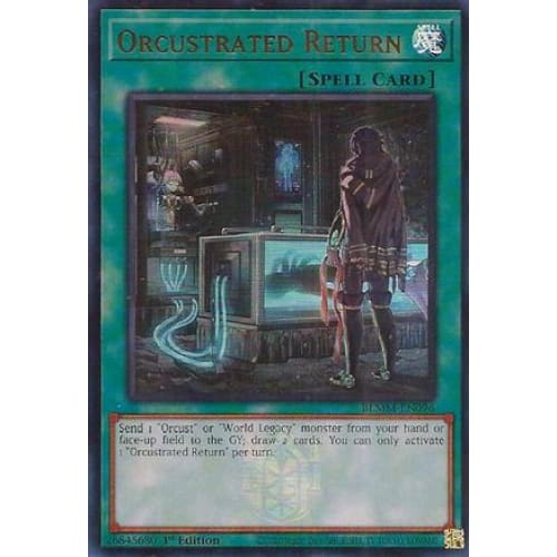 Orcustrated Return - BLMM-EN096 Ultra Rare 1st Edition
