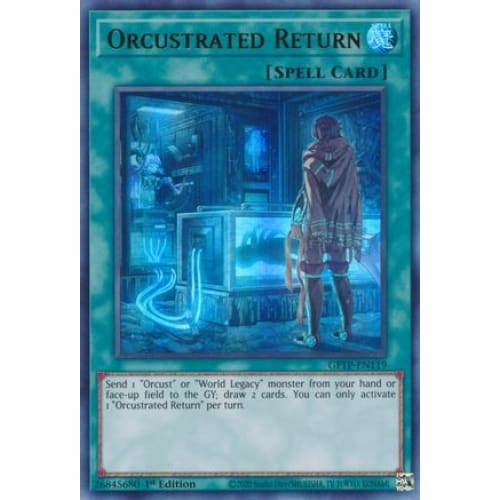 Orcustrated Return (GFTP-EN119) Ultra Rare 1st Edition