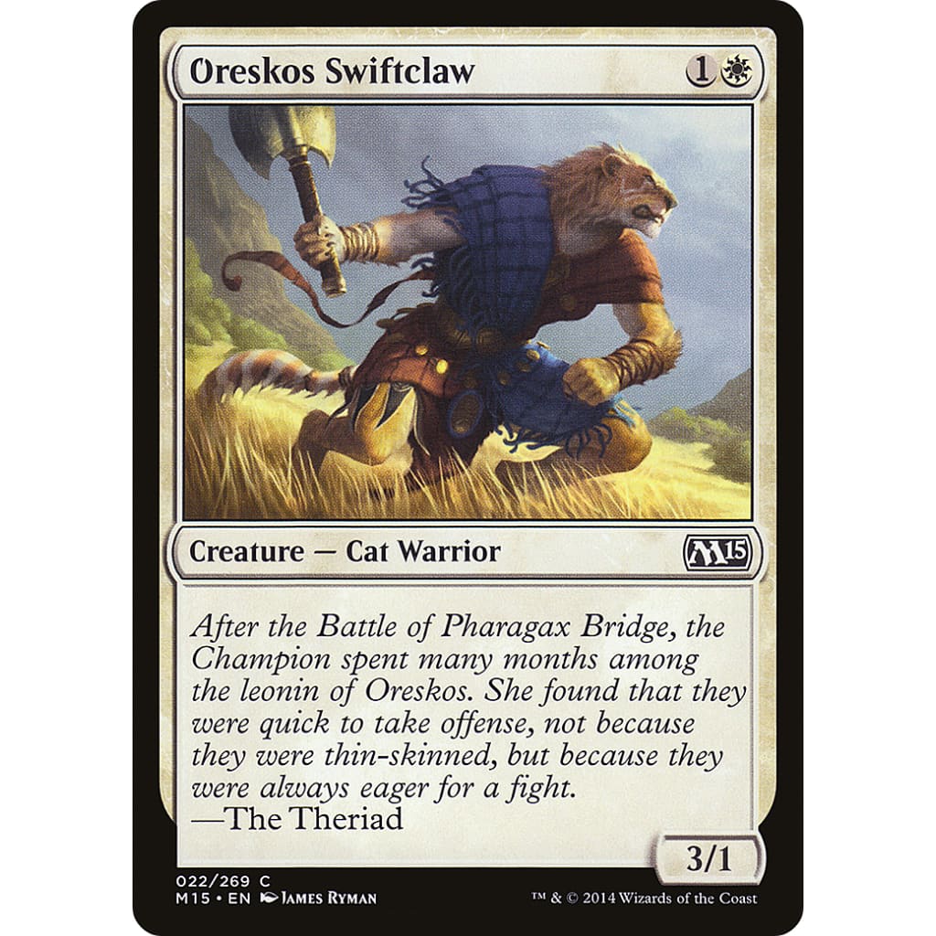 Oreskos Swiftclaw (M15-022) Foil - Single