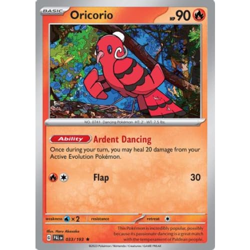 Oricorio (33) Rare Classic Holofoil - Single