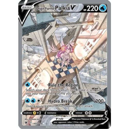 Origin Forme Palkia V (167/189) Ultra Rare Holofoil - Single