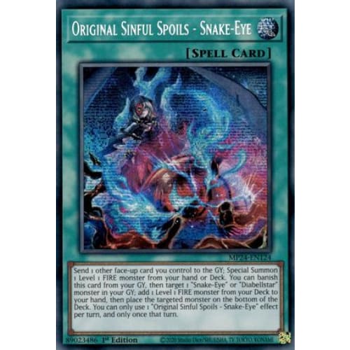 Original Sinful Spoils - Snake-Eye - MP24-EN124 Prismatic