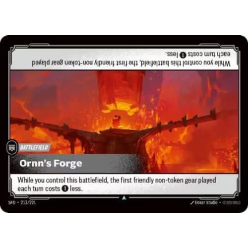 Ornn’s Forge (213/221) - Spiritforged - Single