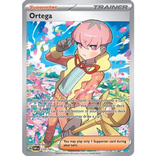Ortega (219/197) Ultra Rare Holofoil - Single