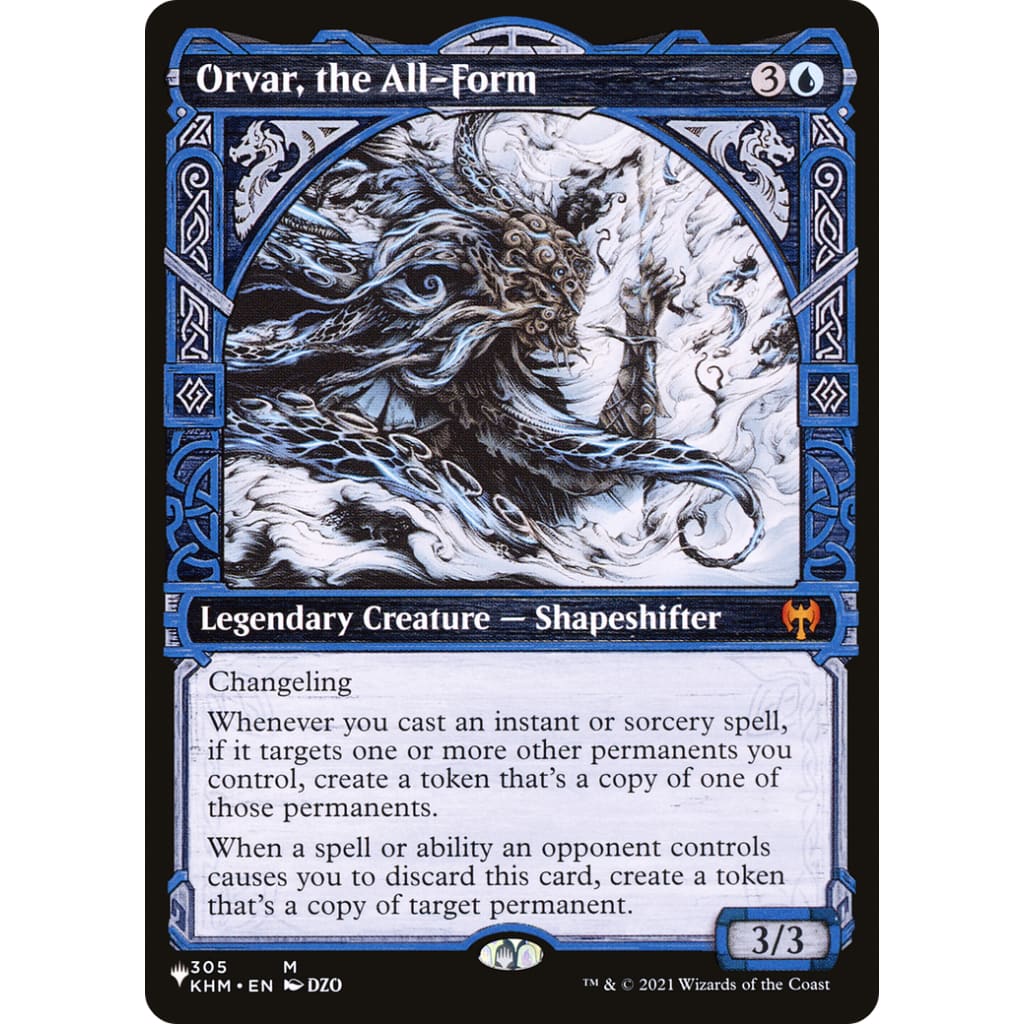 Orvar the All-Form (PLIST-416): (Showcase) - Single