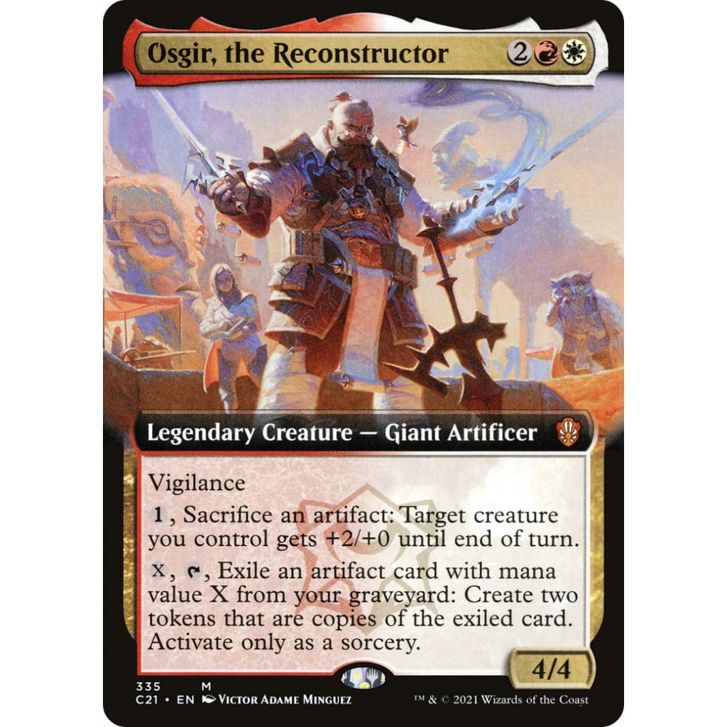 Osgir the Reconstructor (C21-335): (Extended Art) - Single