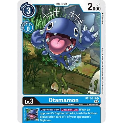 Otamamon - BT12-019 - Common - Single