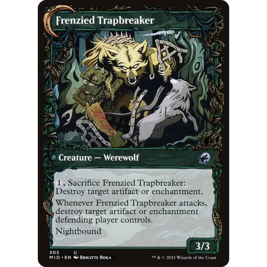 Outland Liberator // Frenzied Trapbreaker (MID-303):