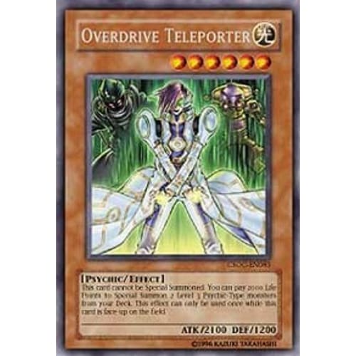 Overdrive Teleporter (CSOC-EN083) Secret Rare 1st Edition