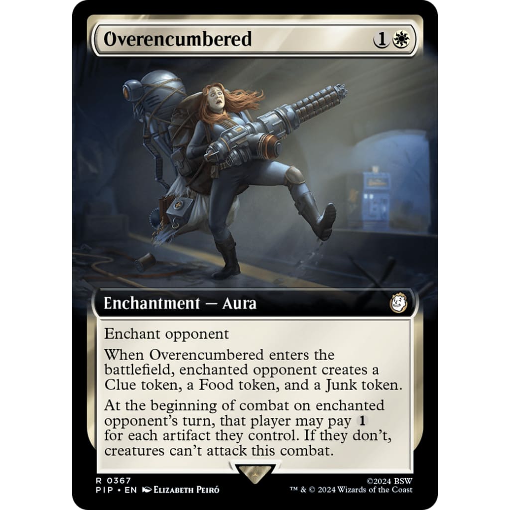 Overencumbered (PIP-367): (Extended Art) Foil - Single
