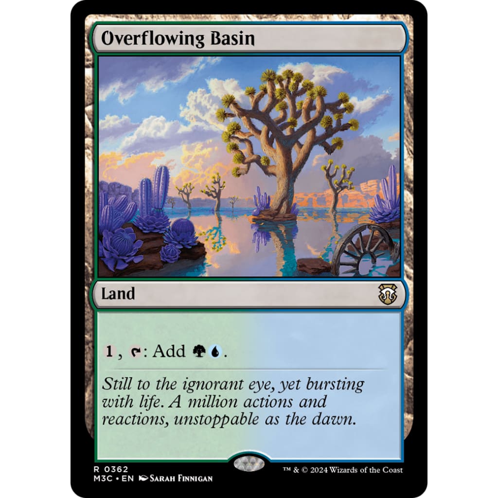 Overflowing Basin (M3C-362) - Single