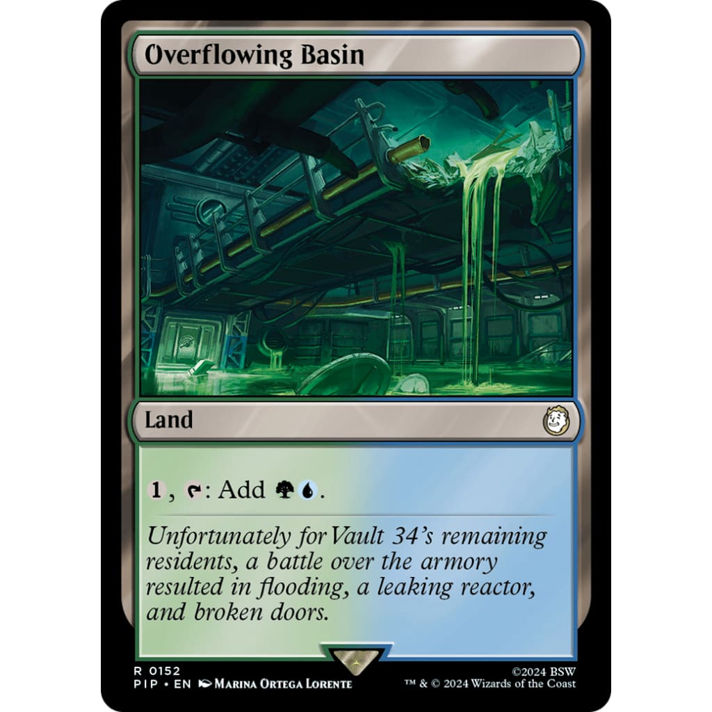 Overflowing Basin (PIP-152) Foil - Single