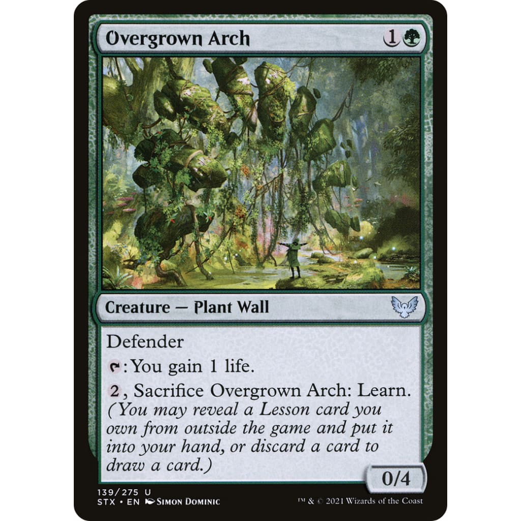Overgrown Arch (STX-139) Foil - Single