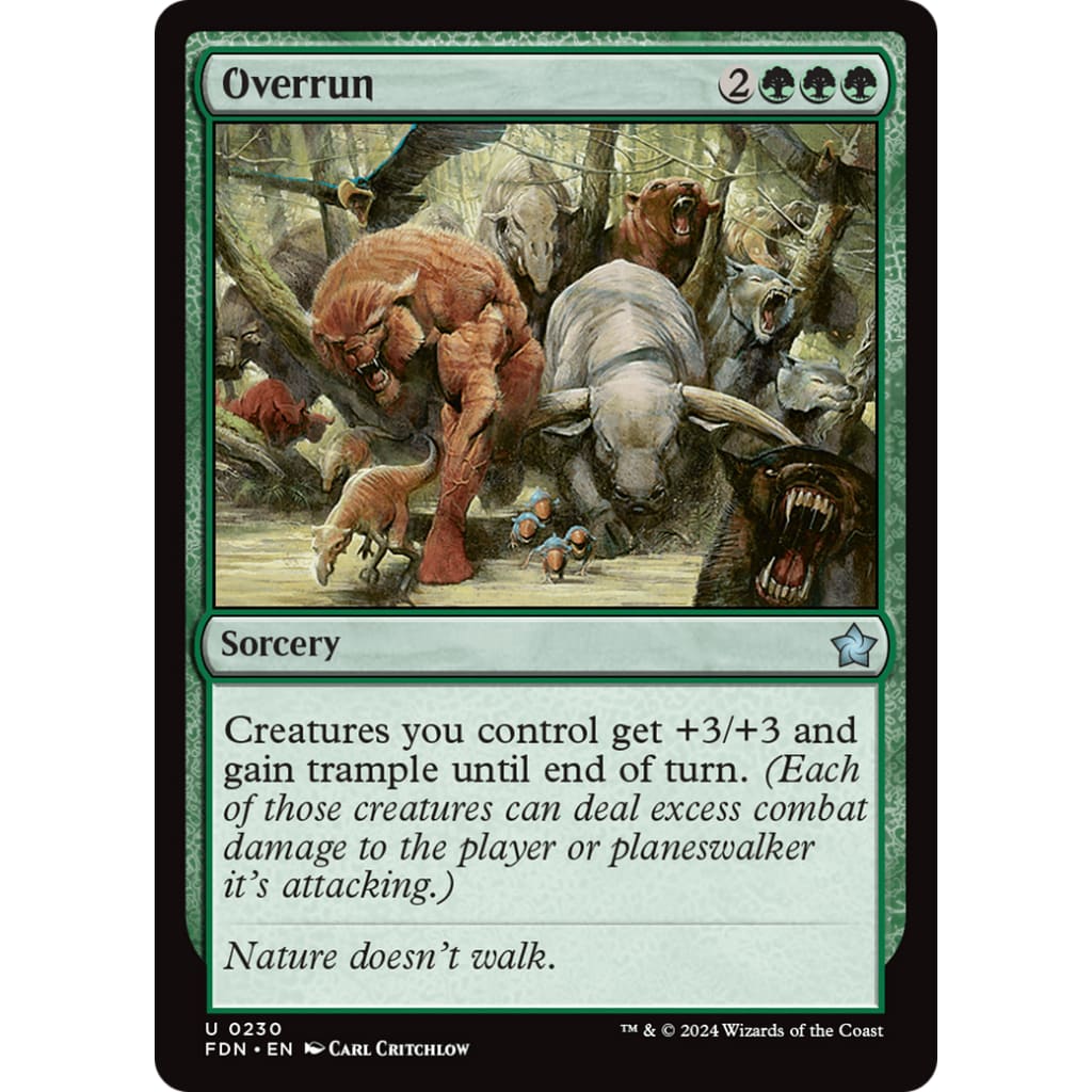 Overrun (FDN-230) - Single