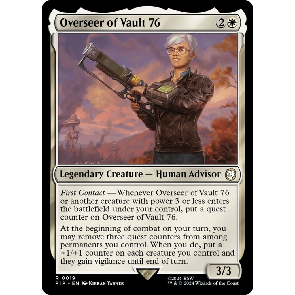 Overseer of Vault 76 (PIP-019) Foil - Single