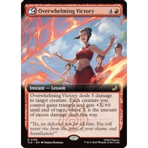 Overwhelming Victory (Extended Art) (TLE-196) - Single