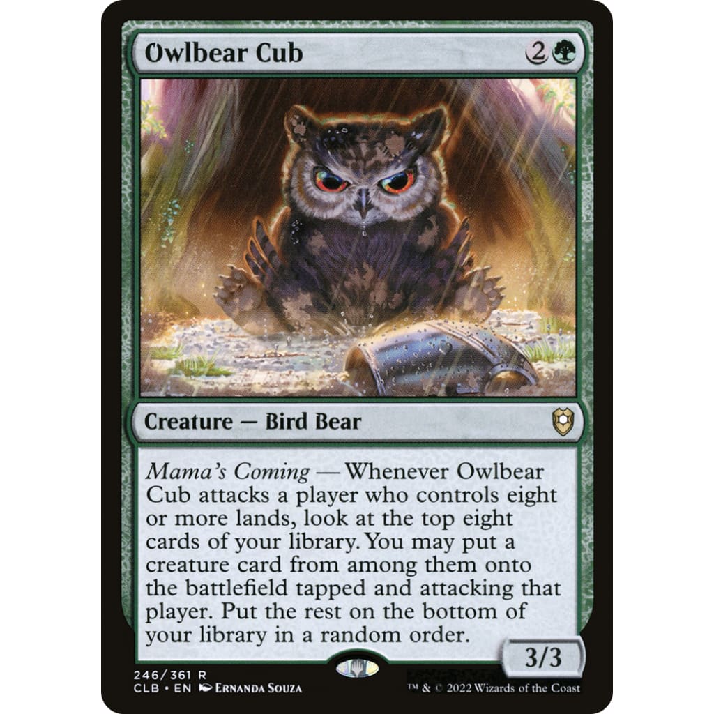 Owlbear Cub (CLB-246) Foil - Single