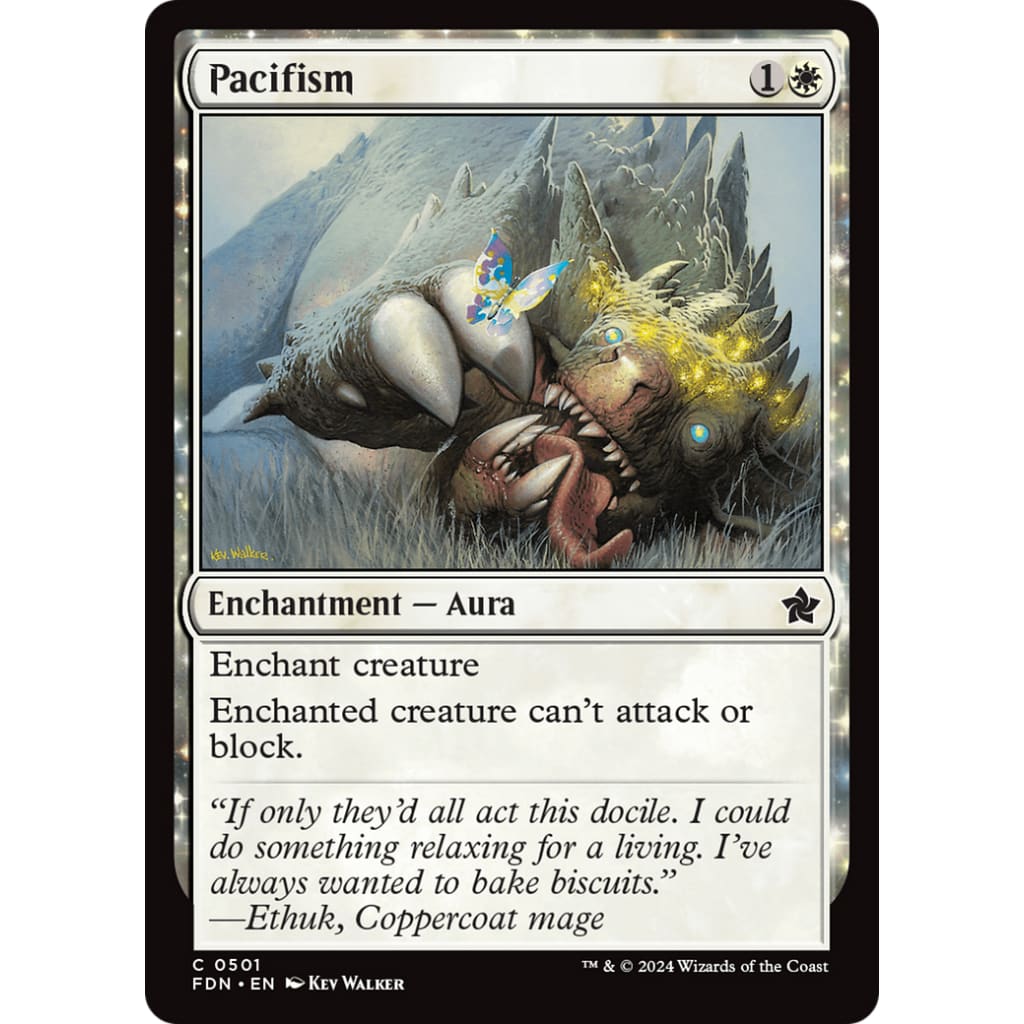 Pacifism (FDN-501): (enchantment) - Single