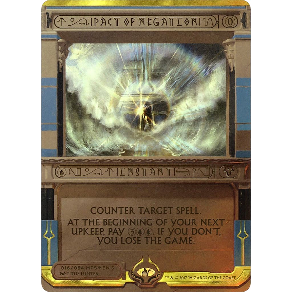 Pact of Negation (MP2-016) (Borderless) Foil - Single