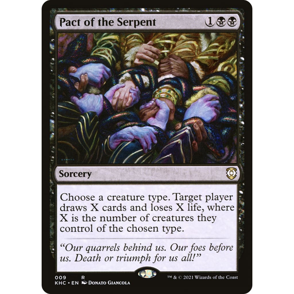 Pact of the Serpent (KHC-009) - Single