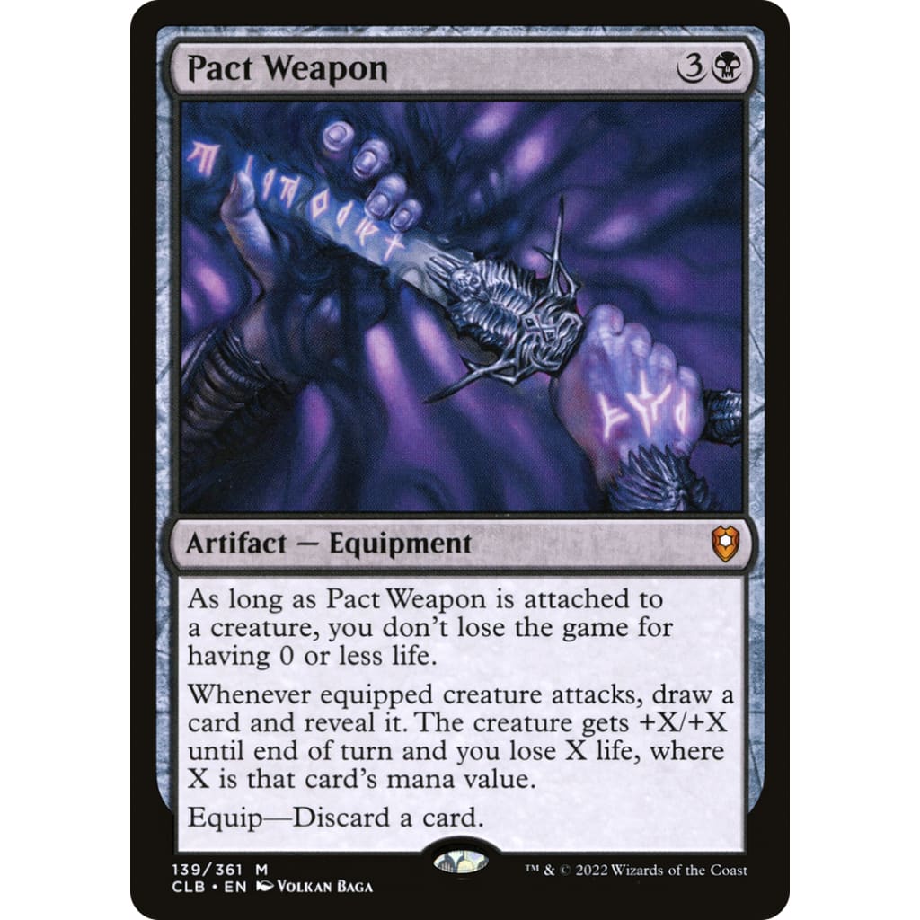Pact Weapon (CLB-139) Foil - Single