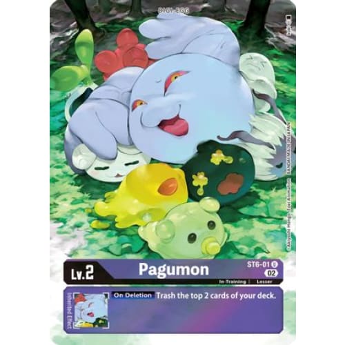 Pagumon (Alternate Art) - ST6-01 - Uncommon Foil - Single