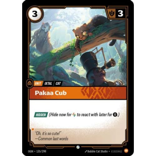 Pakaa Cub (135/298) - Origins - Single