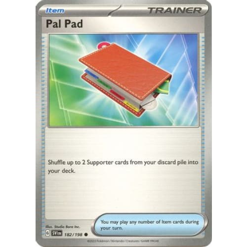 Pal Pad (182) Reverse Holofoil Common - Single