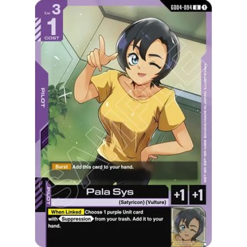Pala Sys (GD04-094) - Phantom Aria - Single