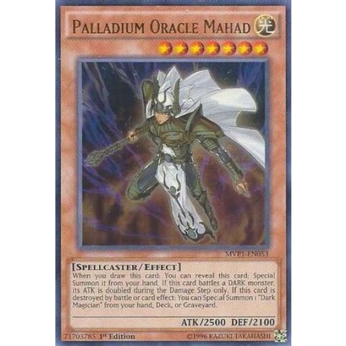 Palladium Oracle Mahad (MVP1-EN053) Ultra Rare 1st Edition