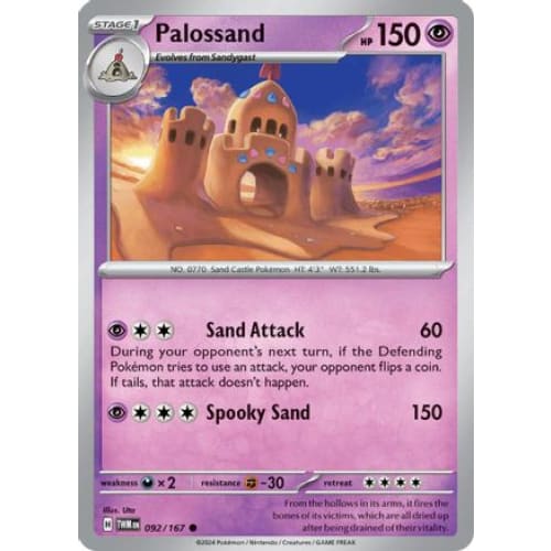 Palossand (92) Common Reverse Holofoil - Single