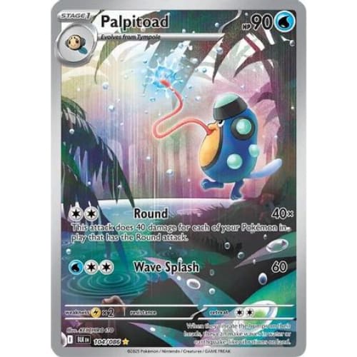 Palpitoad - 104/086 (104) Illustration Rare Holofoil