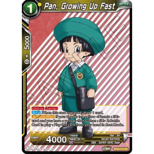 Pan Growing Up Fast (Dawn of the Z-Legends) Foil - Single
