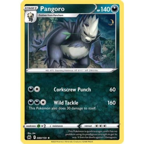 Pangoro (080) Rare Classic - Single