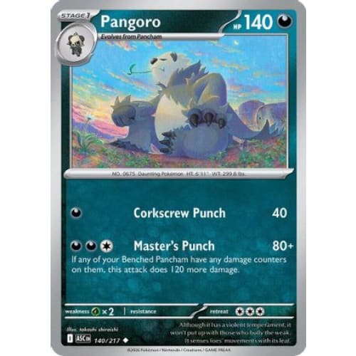 Pangoro (140) Uncommon - Single