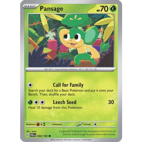 Pansage (4) Common - Single
