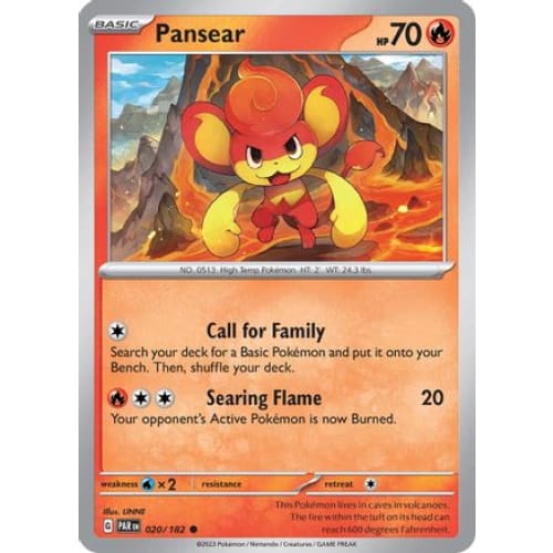 Pansear (20) Common Reverse Holofoil - Single