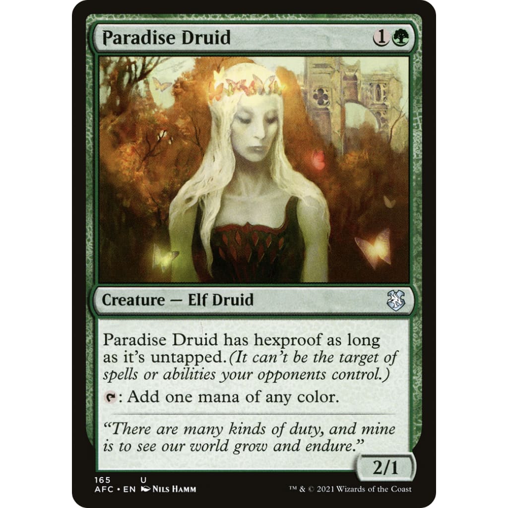 Paradise Druid (AFC-165) - Single